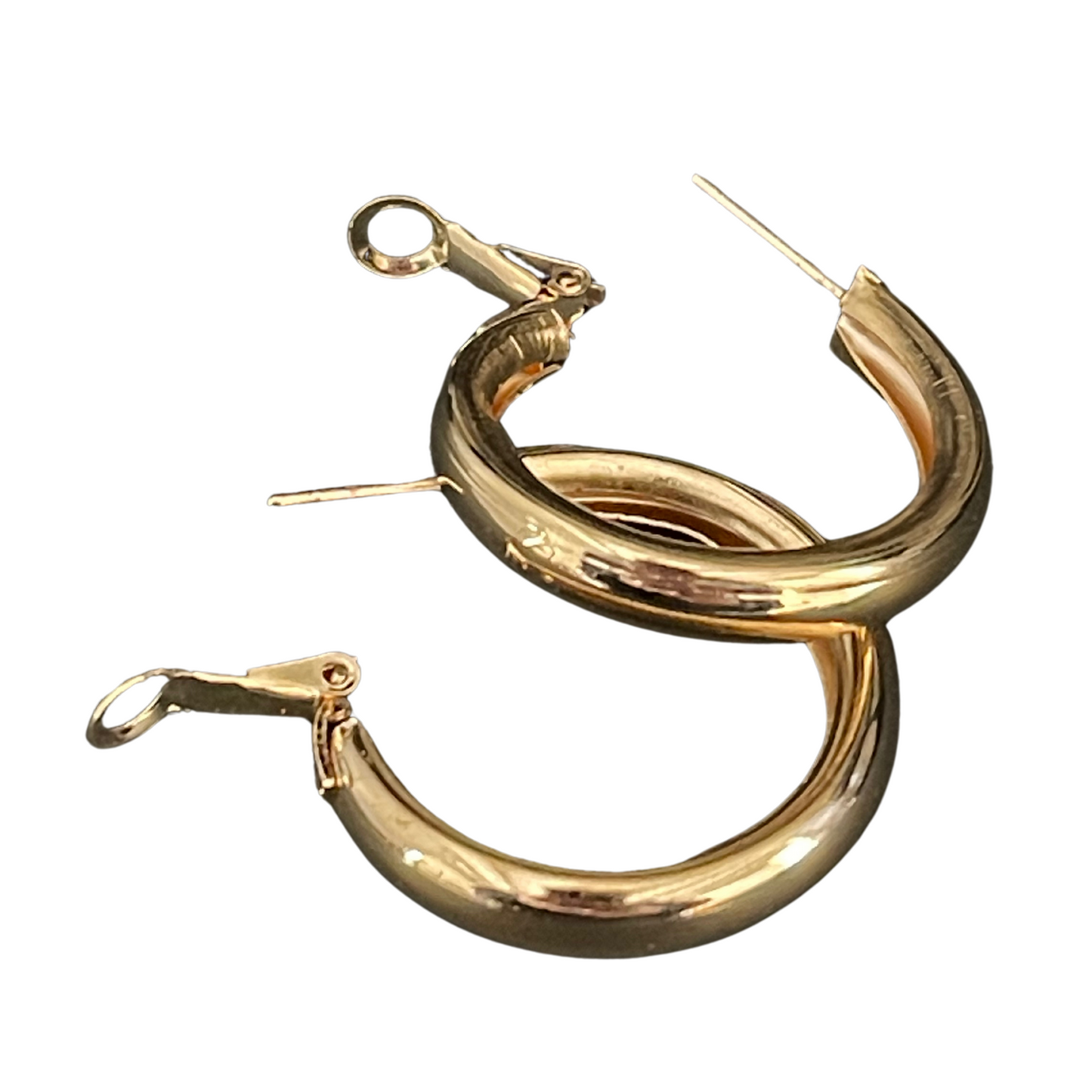 Classic Small Hoop Gold Plated Earrings