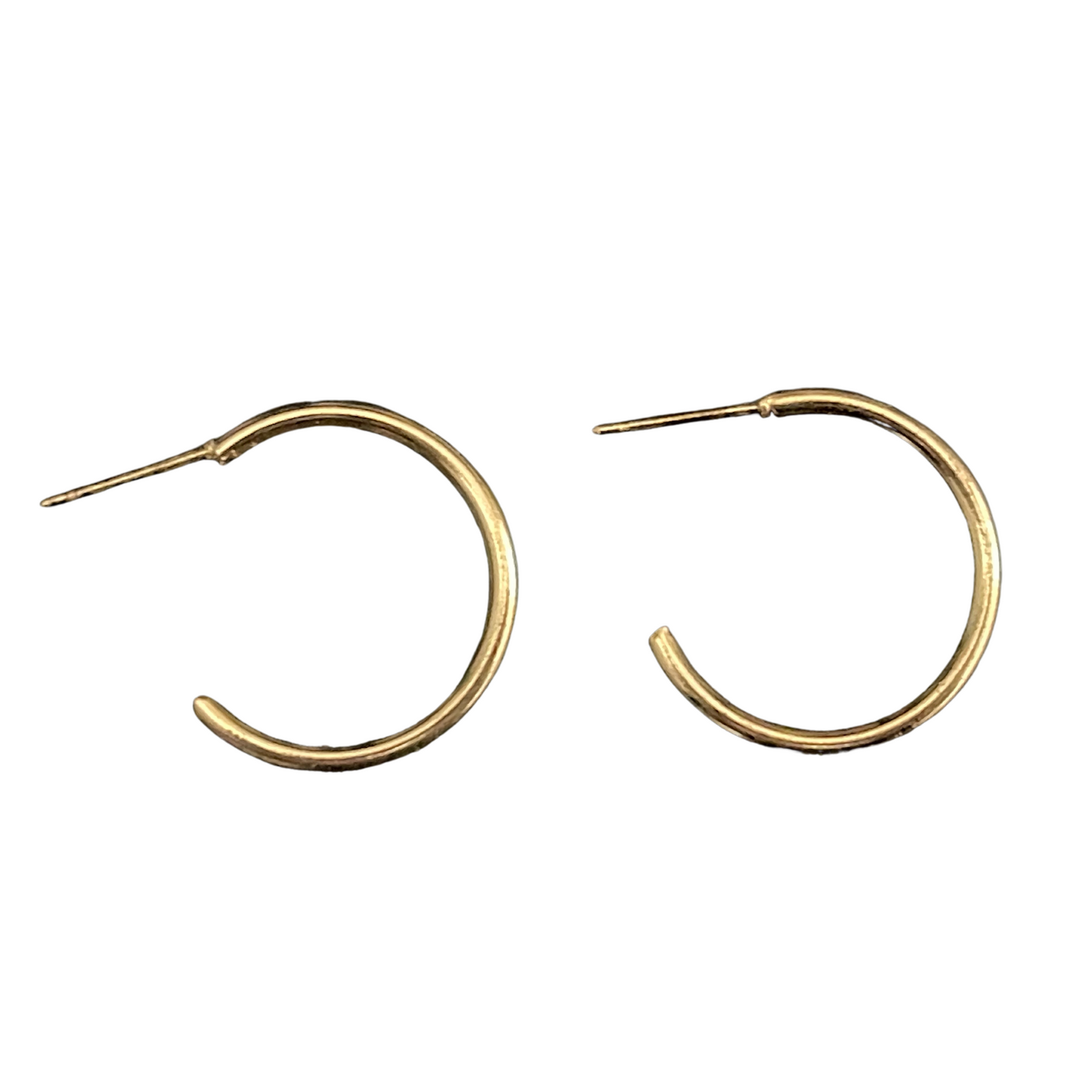 Small Hoop Gold Plated Earrings