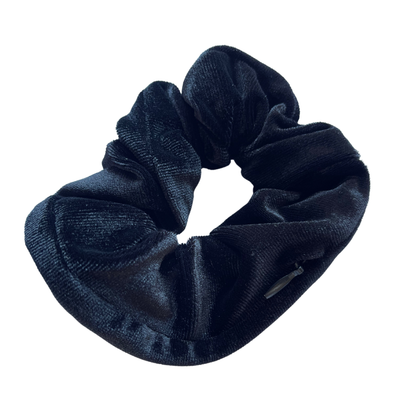 Storage Hair Scrunchy Black