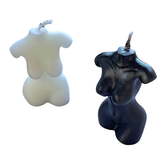 Body Silhouette Decorative Candle